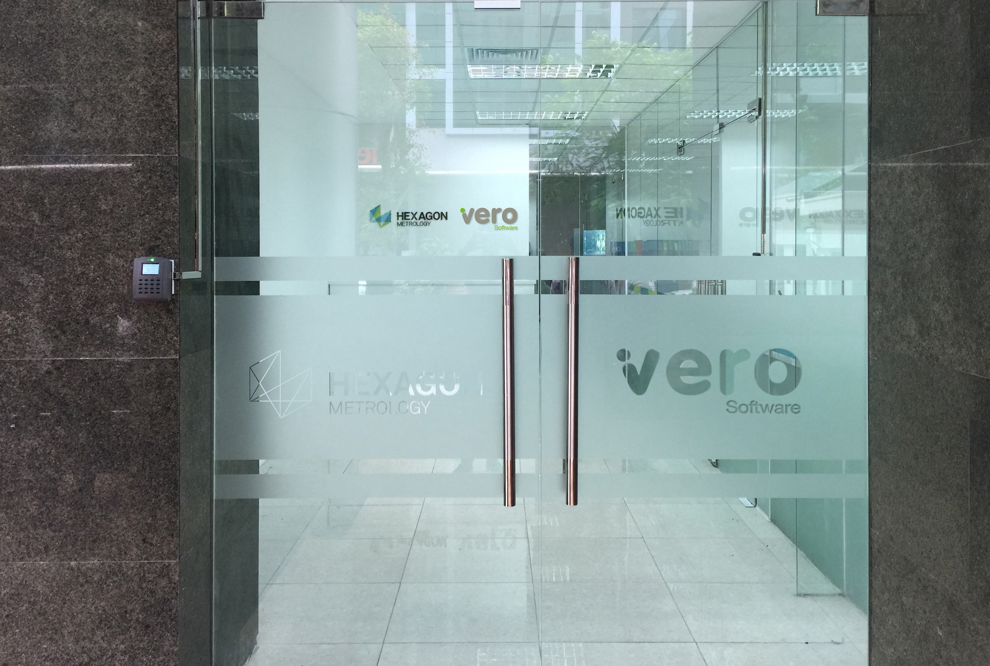 Vero Software Technical Support Center in Vietnam 입구